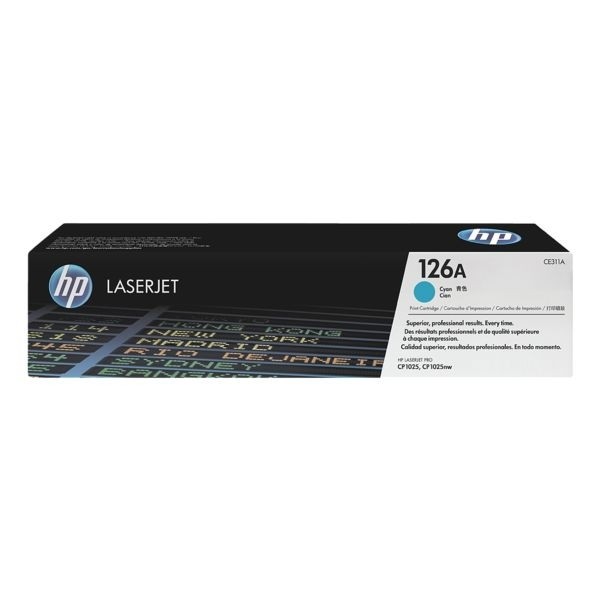 HP 126A Toner Cyan für Color LaserJet CP1025 PRO 100 M175 Pro M275 CE311A