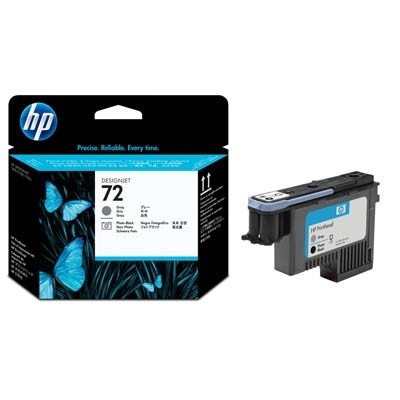 HP 72 Druckkopf grau +Fotoschwarz für DJ T610 T770 T1100 T1200 T2300 T790 C9380A