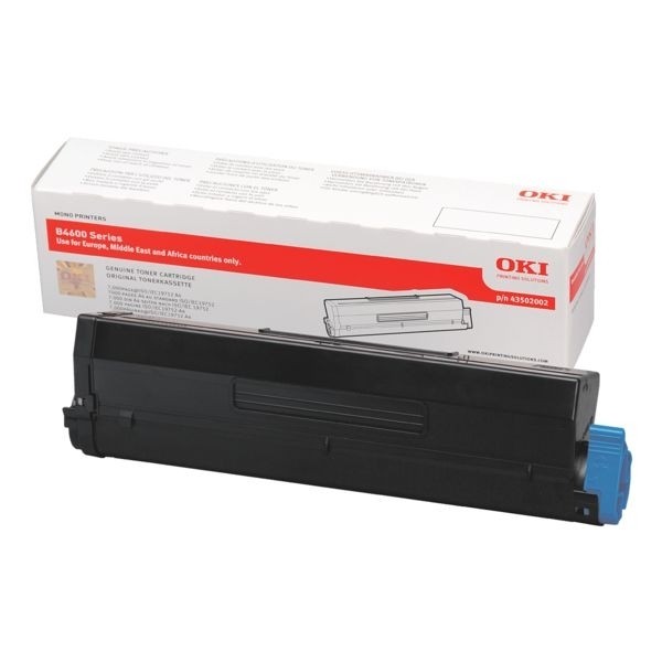 OKI 43502002 Toner Black B4600PS B4600n B4600DN