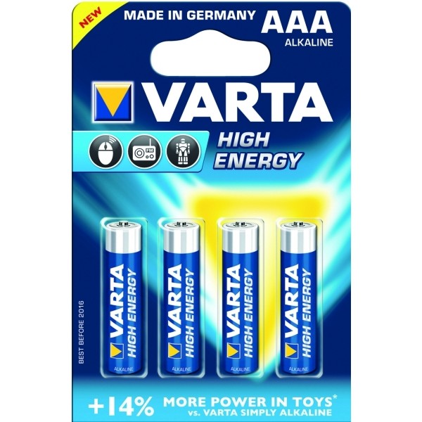 Varta 4903 AAA Longlife Power Micro Batterie 4er Blister
