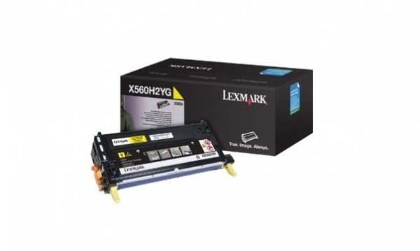 Lexmark X560 Toner Yellow Druckkassette X560dn 10.000 Seiten