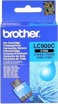 Brother Tintenpatrone Cyan LC900C MFG-3240 5440CN C5840 Fax 1835C 1840