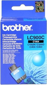 Brother Tintenpatrone Cyan LC900C MFG-3240 5440CN C5840 Fax 1835C 1840