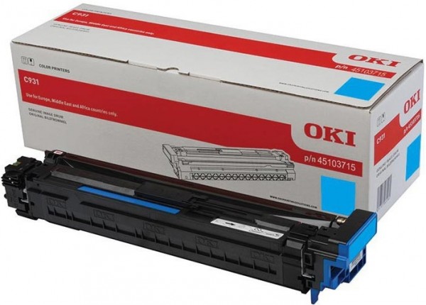 OKI 45103715 Bildtrommeleinheit Cyan OKI C911dn C931DN Drum Unit OKI