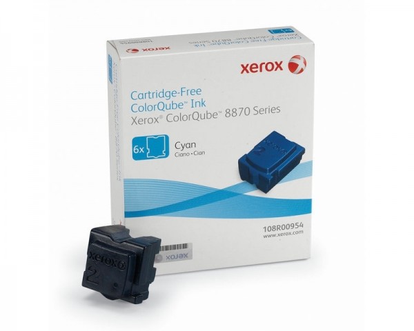 XEROX ColorQube 8870 Festtinte STIX 6 Cyan Solid Ink