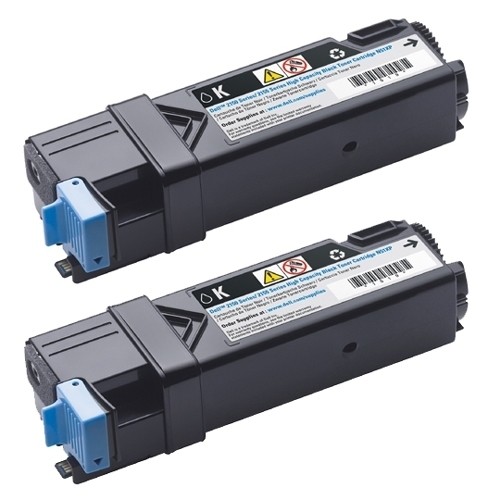 DELL 84R1W Toner Black für 2150CN 2155CN 593-11035 high capacity Doppelpack!!