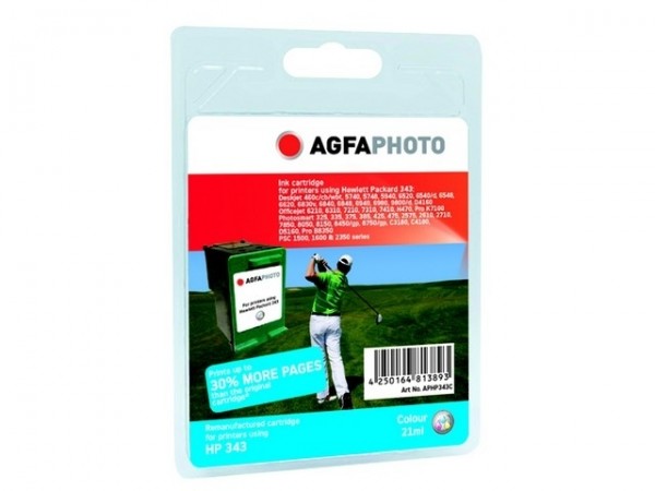 AGFAPHOTO HP343C HP DJ5740 Tinte Color