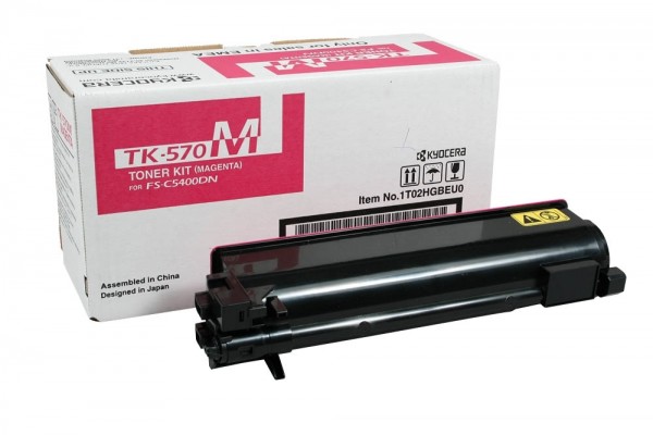 Kyocera TK-570M Toner Magenta für FS-C5400DN Ecosys P7035 1T02HGBEU0