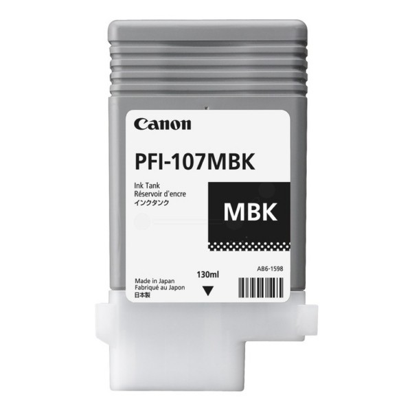 Canon Tinte PFI-107MBK Schwarz Matt IPF-670 iPF-685 iPF-780 iPF-785 6704B001