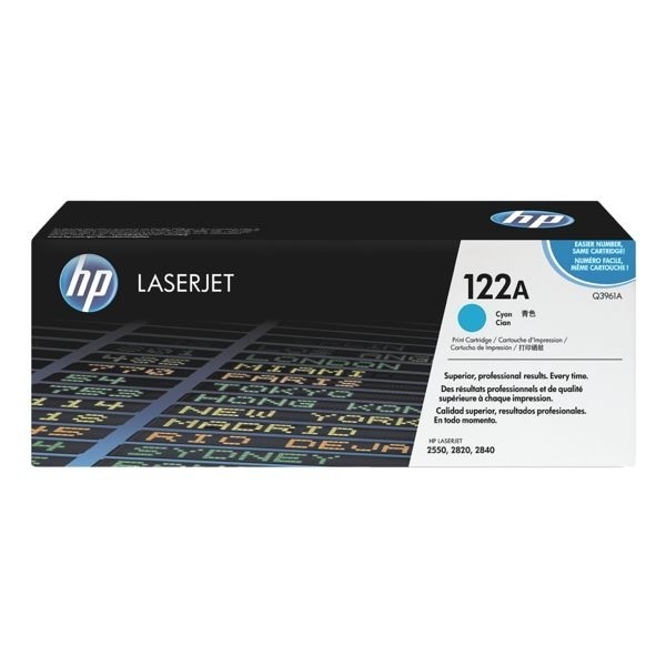 HP 122A Cyan für Color LaserJet 2550 2820 2840 Q3961A