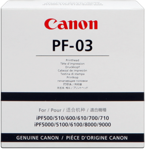 Canon PF-03 Druckkopf Canon iPF510 iPF610 iPF710 iPF720 iPF 810 iPF815 iPF820 iPF825 iPF500 2251B001