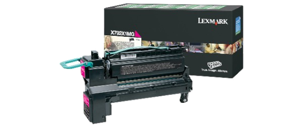 Lexmark X792 Toner Magenta X792X1MG X792de X792Dtpe 20.000 Seiten