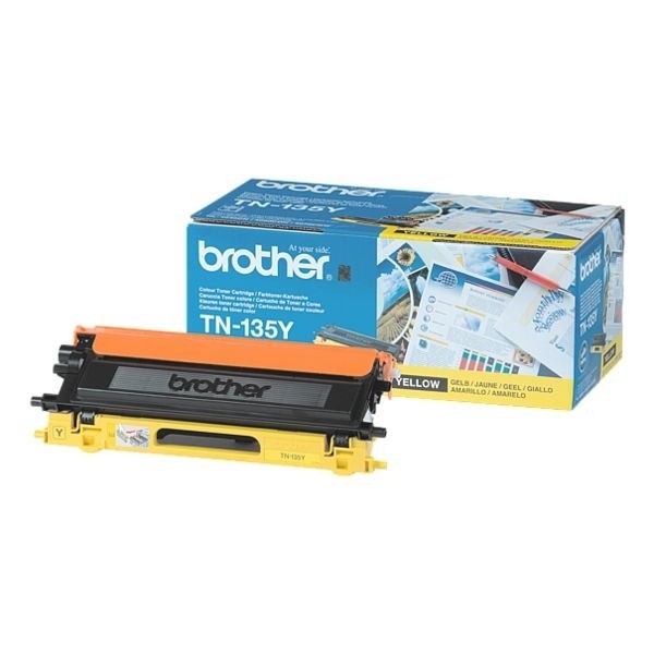 Brother TN-135Y Toner Yellow DCP9040CN DCP9045CDN HL4050CDN MFC9440CN