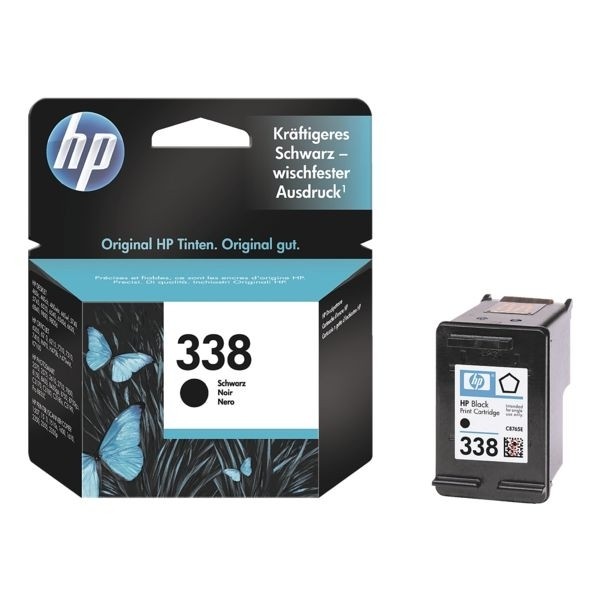 HP Tinte schwarz No.338 für Officejet 7310/7410 DesignJet 5740