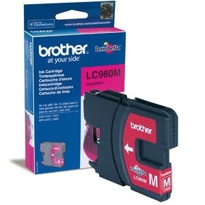 Brother Tintenpatrone Magenta LC980M für DCP145C MFC295C