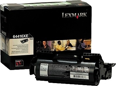 Lexmark T644 Toner Black Label High Yield Rückgabe Tonerkassette