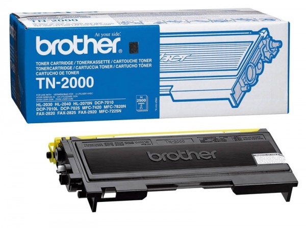 Brother Toner schwarz TN-2000 FAX2820 FAX2920 HL2030 MFC7225N MFC7820