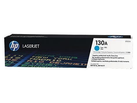 HP 130A Toner Cyan CF351A HP Color LaserJet Pro MFP M176n M177fw