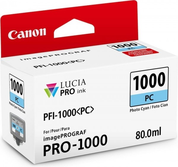 Canon PFI-1000PC Foto-Cyan 80ml imagePROGRAF Pro-1000