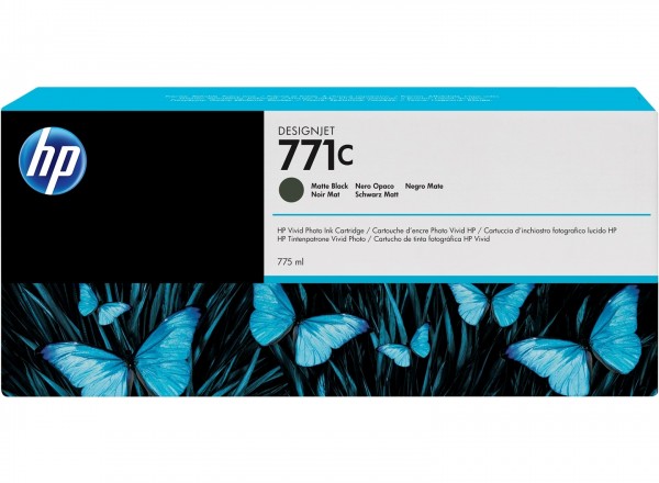 HP 771C Tinte matte black Z6200 Z6600 Z6800 - B6Y07A