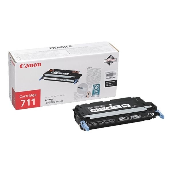 Canon Toner 711BK Black LBP5300 i-SENSYS MF8450 MF9280CDN 1660B002