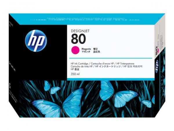 HP 80 Tinte Magenta für DesignJet 1050C 1055CM C4847A