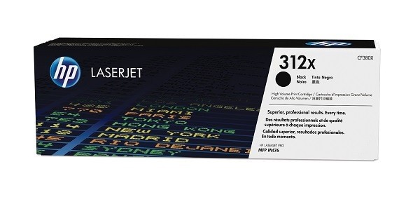 HP 312X Toner Black CF380X HP LaserJet Pro 400 Color MFPM476