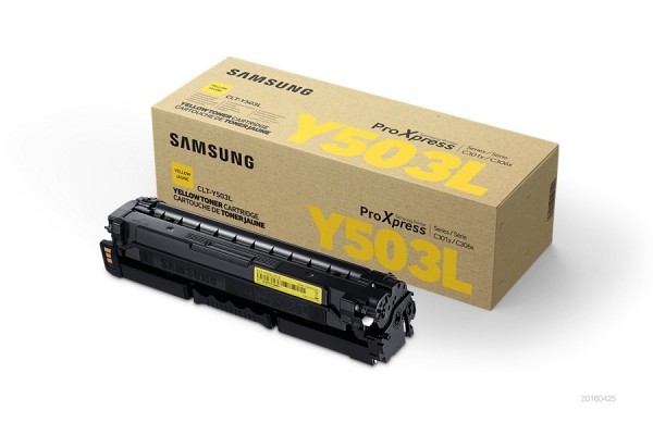 Samsung CLT-Y503L Toner Yellow Samsung SL-C3010ND C3060FR SU491A