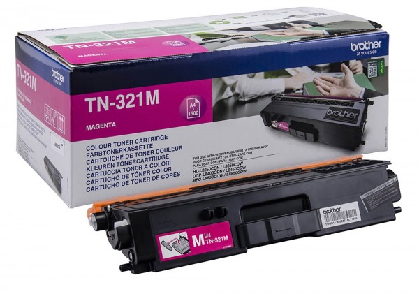 Brother TN-321M Toner Magenta HL-L8250CDN L8350CDW MFC-L8650 L8850 DCP-L8400