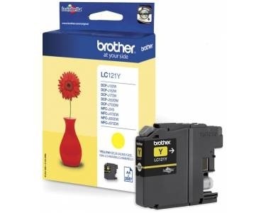 Brother Tintenpatrone Yellow LC121Y MFC-J6510DW MFC-J6710DW MFC-J6910DW DCP-J725DW