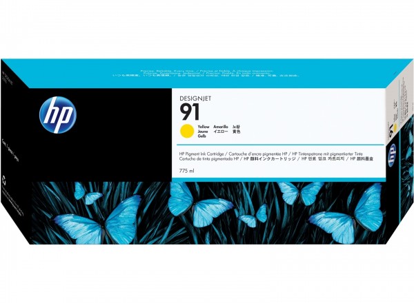 HP 91 Tinte Yellow C9469A HP DesignJet Z6100 HP DesignJet Z6100ps HP DesignJet Z6100ps