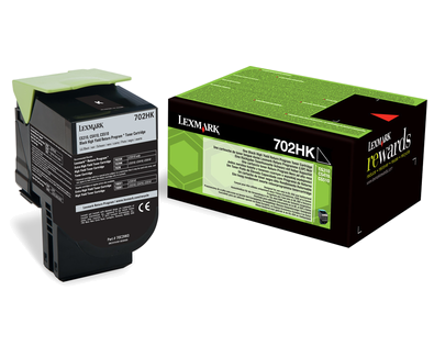 Lexmark 702HK Prebate Toner Schwarz CS310dn CS410dn CS510de CS510dte 70C2HK0