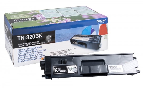 Brother Toner black TN-320BK für DCP-9270 DCP-9055 HL-4140 HL-4150 MFC-9460