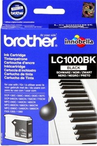 Brother Tintenpatrone Black LC1000BK