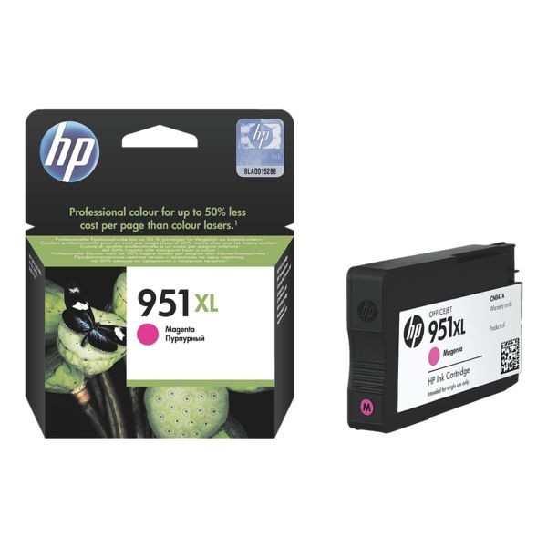 HP 951XL Tinte Magenta HP Pro8100 Pro8600 Serie HP Officejet Pro 251dw 276dw CN047AE