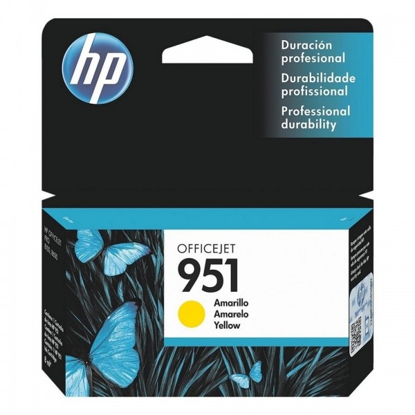 HP 951 Original Tinte Yellow Officejet Pro 251dw 276dw 8100
