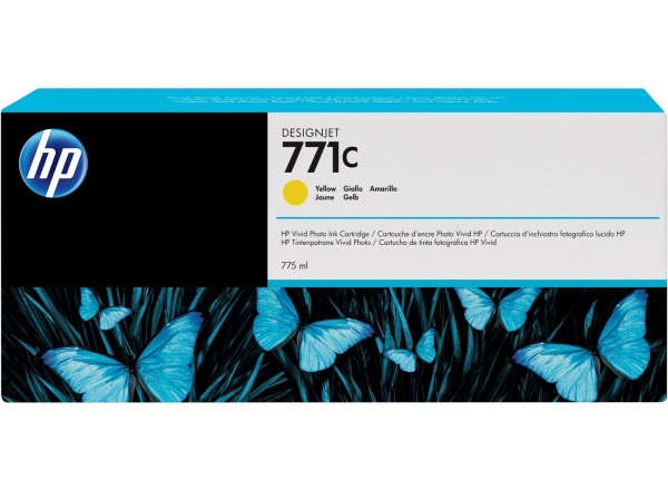 HP 771C Tinte yellow Z6200 Z6600 Z6800 - B6Y10A