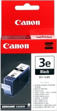 CANON BCI-3eBK Schwarz für BJC-S600, i850