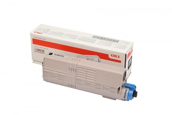 OKI Original Toner Schwarz C500 MC500 OKI C532dn OKI C542dn OKI MC563dn OKI MC573dn 46490608 7K
