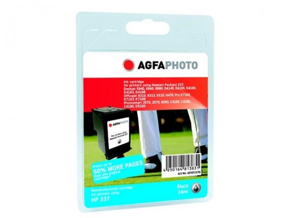 AGFAPHOTO HP337B HP PS8750 Tinte Black
