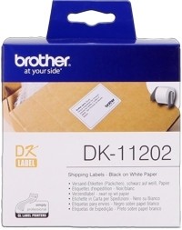 Brother Versand-Etiketten DK-11202 endlos 62x100mm weiß