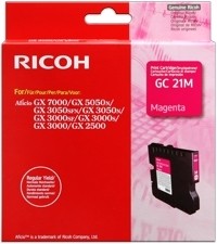 RICOH AFICIO Druckpatrone magenta für GX3000 GX3050N GX5050N GX7000 405534