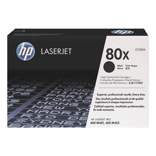 HP 80X Toner Black für LaserJet Pro M400 Pro M401 M425 CF280X