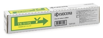 Kyocera TK-5195Y Original Toner Yellow TASKalfa 306ci 1T02R4ANL0