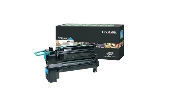 Lexmark C792A1CG Toner Cyan C792 X792 Laufleistung 6.000 Seiten