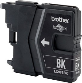 Brother Tintenpatrone Schwarz Doppelpack LC985BKBP2DR DCP-J125 DCP-J140 DCP-J315