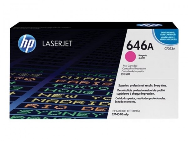 HP 646A CF033A Toner Magenta für HP Color LaserJet CM4540