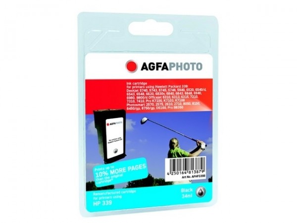 AGFAPHOTO HP339B HP PS2610 Tinte Black