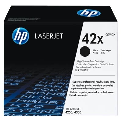 HP 42X Toner Black für LaserJet 4250 LJ4350 Q5942X