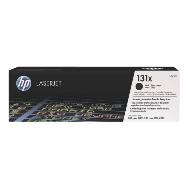 HP 131X Toner Black HP LaserJet Pro 200 M251N HP M276N HP M276NW High Capacity CF210X